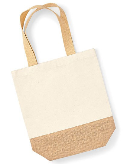 Westford Mill - Jute Base Canvas Shopper