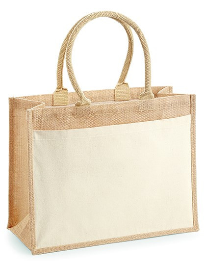 Westford Mill - Cotton Pocket Jute Shopper